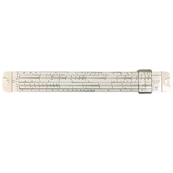 Office | Mannheim Slide Ruler Acu Math No 40b Usa Rule | Poshmark